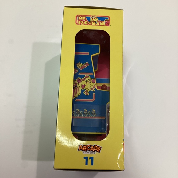 Ms. PAC- MAN Retro Mini Arcade Classics Hand Held Game- New Basic Fun Vintage - Picture 6 of 9